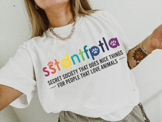 Colorful Secret Society T-Shirt